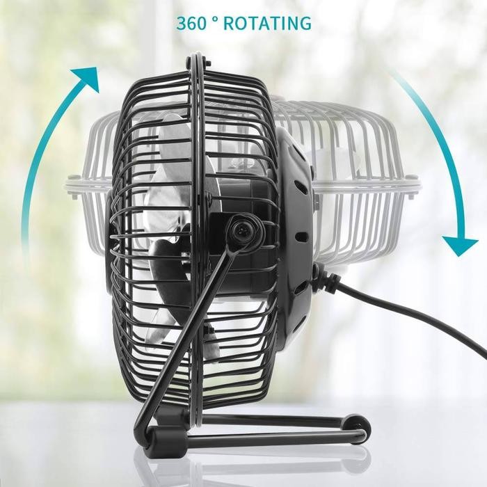 

AT Grocery Store Y Kipas Pendingin Listrik Osilasi Desktop Mini USB Elektrik Portabel Isi Ulang