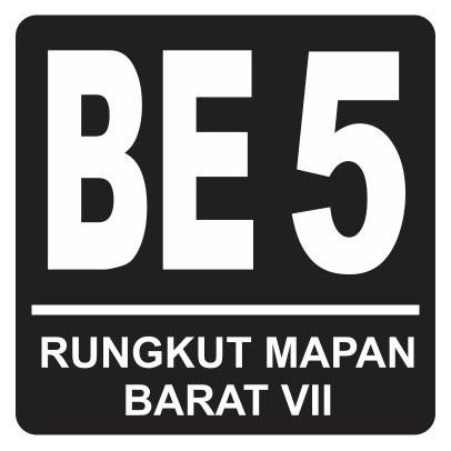 

AT stiker nomer rumah