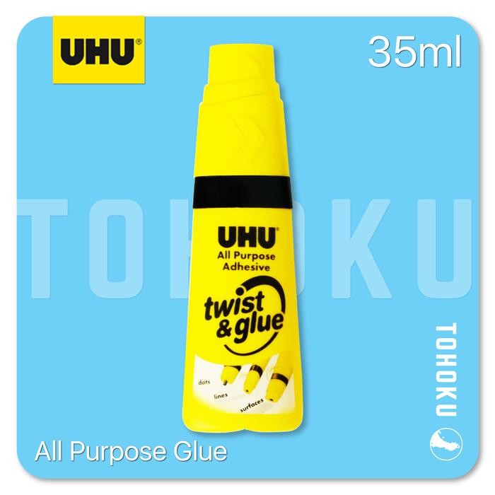 

AT Twist & Glue UHU - Lem Kertas /Prakarya / All Purpose Uhu