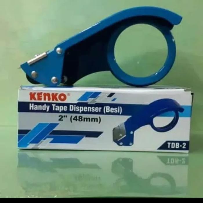 

AT Dispenser Plakban/Lakban/Tape Cutter 2" Kenko TDB-2 (Besi)