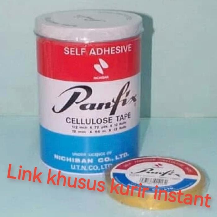 

AT isolasi panfix 1/2x72 link khusus kurir instant