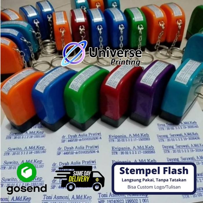 

AT Cetak STEMPEL MURAH / Stempel Flash GURU DOKTER BIDAN JABATAN TOKO