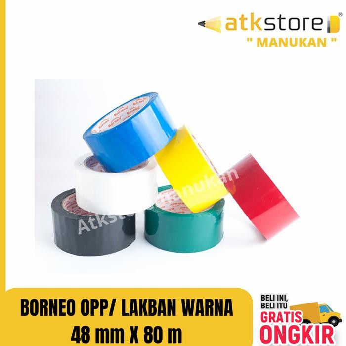 

AT Borneo Lakban Warna 2"x100 Yard