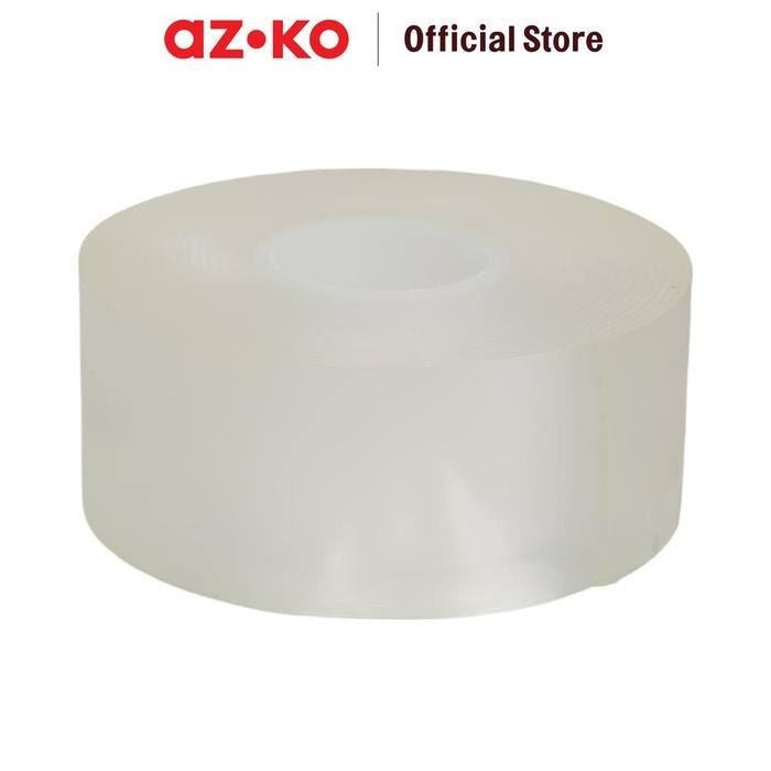 

AT AZKO Odi 30 Mm Double Tape Nano - Clear Isolasi Lakban Perekat Stationery Tools Alat Penempel
