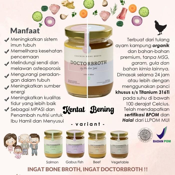 

(Expert) Chicken Bening Doctor Broth by Madam Yeni