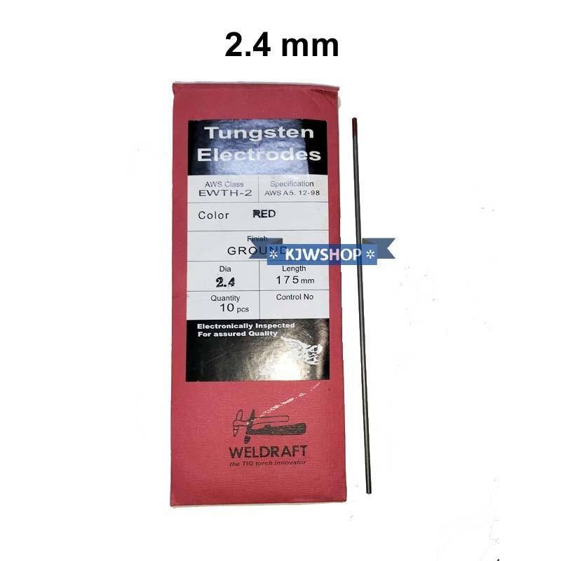 Tungsten Electrodes Argon Jarum Las Argon Kawat Las Argon Elektroda