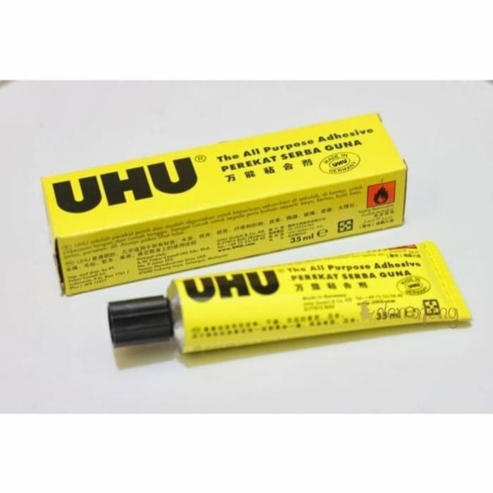 

AT Lem Kertas UHU Cair Tanggung 35ml