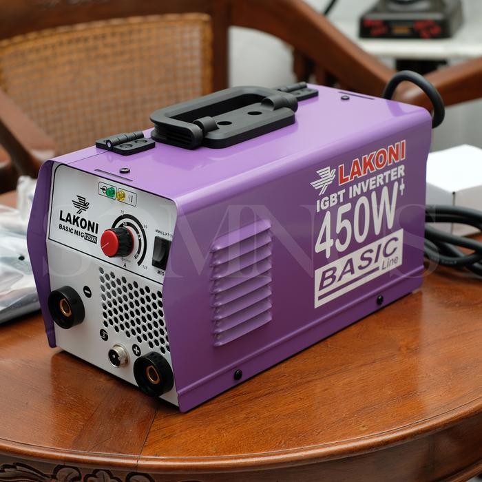 Lakoni Basic MIG 125 iXR / Mesin Las Tanpa Gas 450 Watt