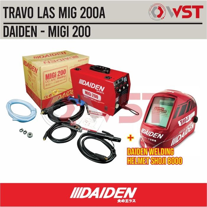 Trafo Las MIG Daiden MIGI200 / MIG 200 / MIGI 200 / MIG200 Tanpa Gas