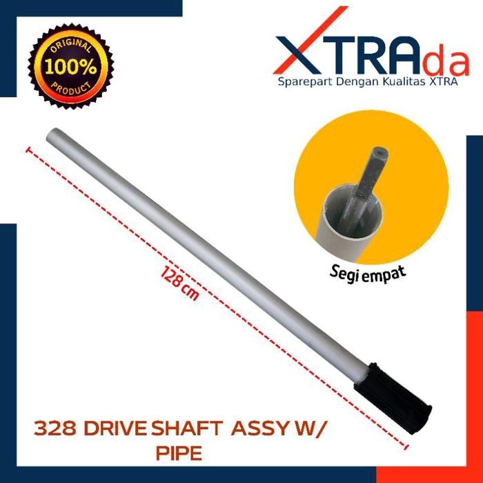 Drive Shaft Stik Gagang Pipa Komplit Mesin Potong Rumput