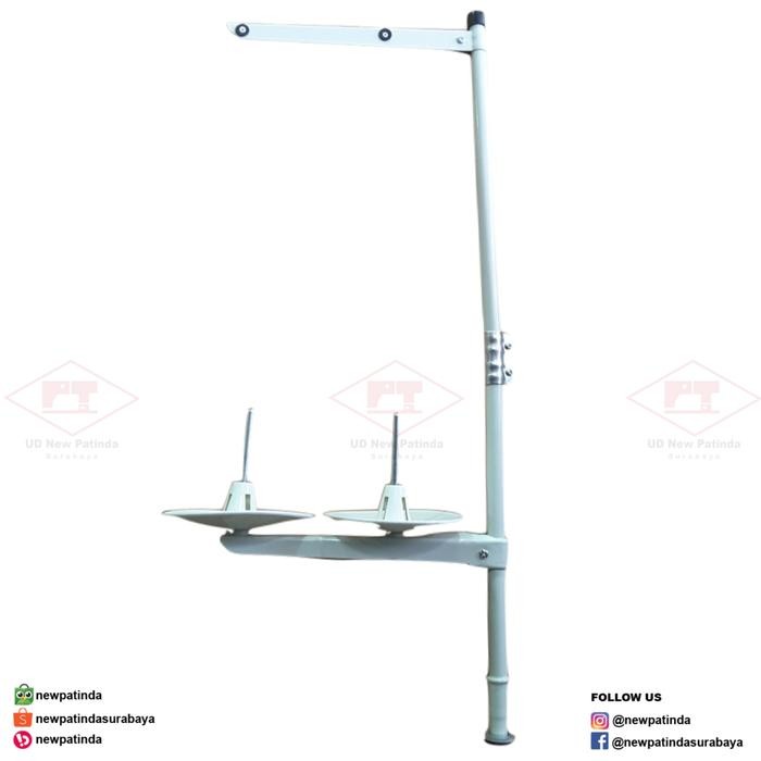 

AT tiang benang utk segala mesin jahit 2 tempat benang