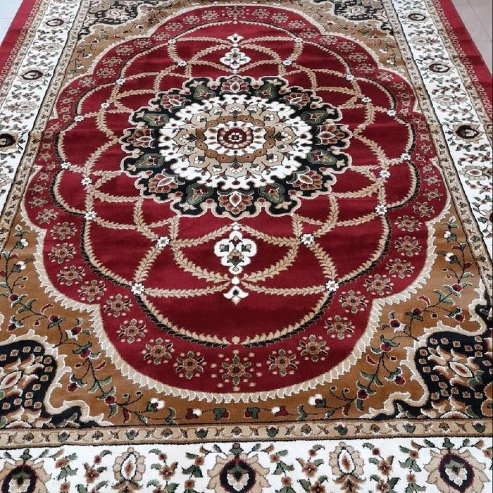 Karpet Motif Turki Klasik 170 X 230 Permadani Merah Berkualitas