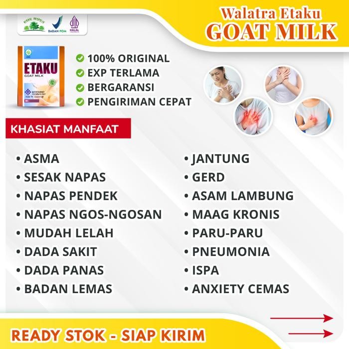 

(Expert) Susu Kambing Etawa Asli Solusi Tepat Atasi Masalah Pernapasan Asma TBC Kolesterol Darah