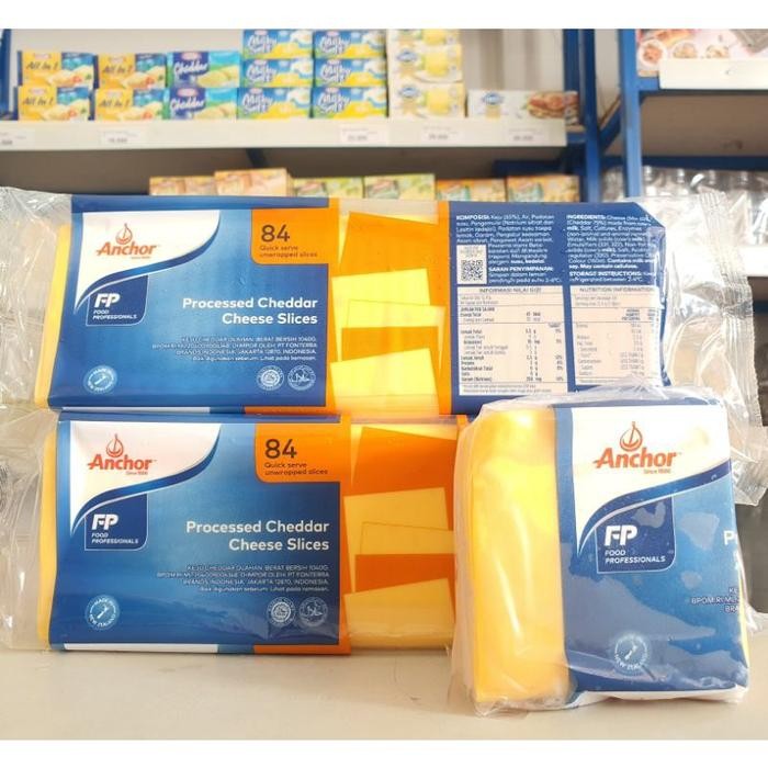 

(Expert) Anchor Quick Slice Cheese (28Slice) / Keju Slice Orange Leleh / Keju Lumer / Keju Orange