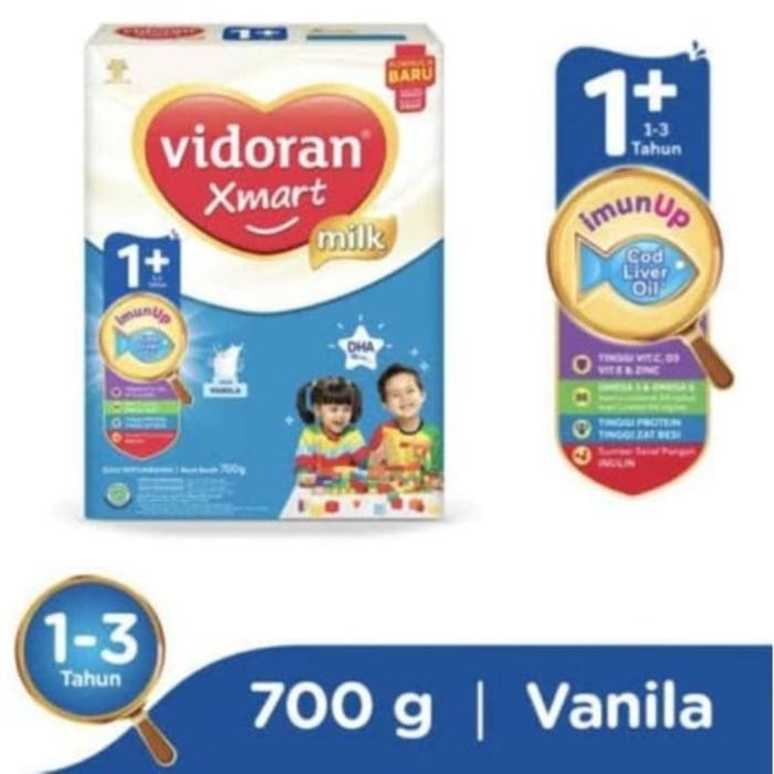 

(Expert) Vidoran Xmart 1+ Vanilla, Madu 700gr dan 925gr