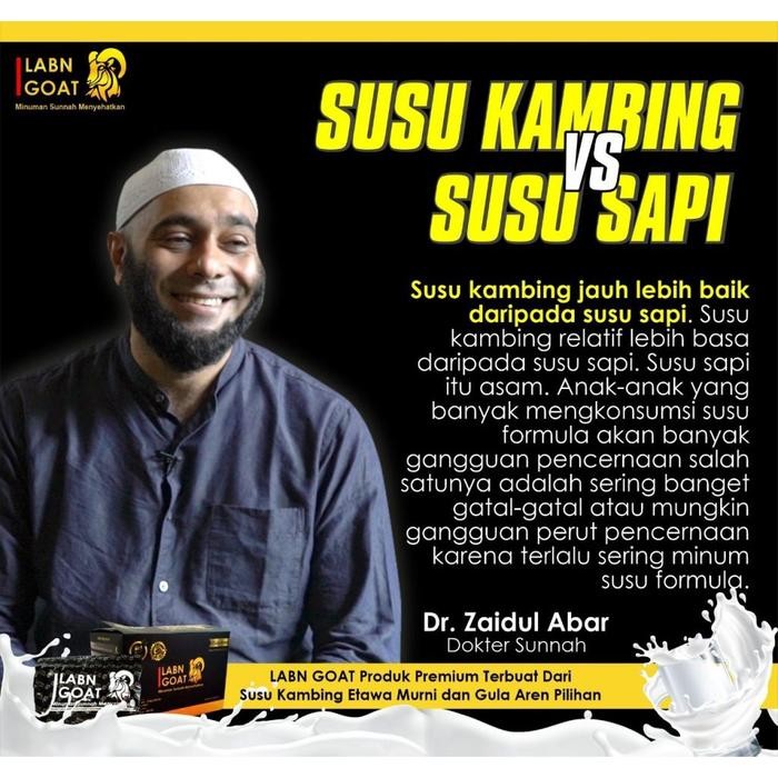 

(Expert) Labn Goat Susu kambing Etawa Dengan Gula Aren / Labn Super LabnGoat 1 Box Isi 10 Sachet