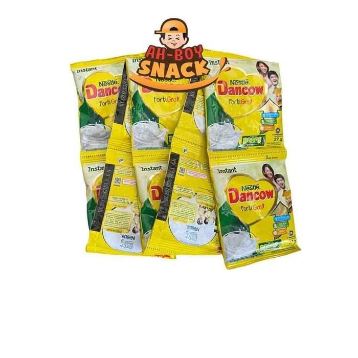 

(Expert) DANCOW T FORTI GRO [PUTIH] RENCENGAN (10 SACHET X 27 GRAM) - PUTIH - T