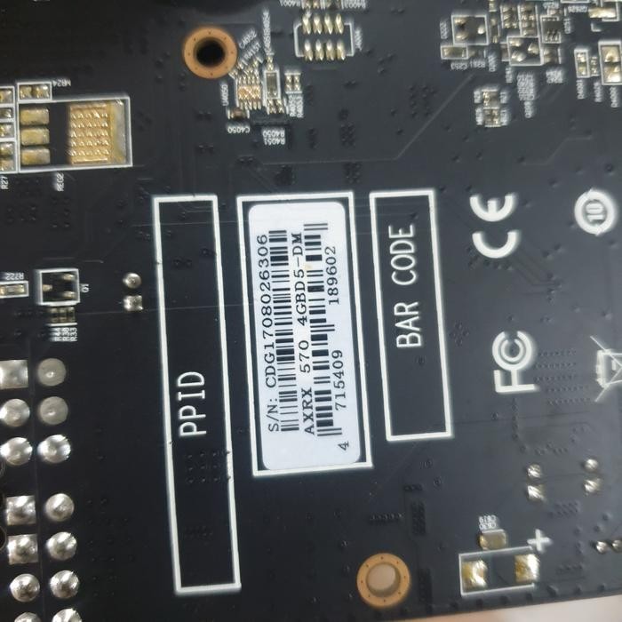 VGA RX 570 4GB POWERCOLOR SECOND