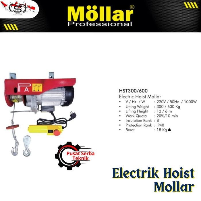 Spesial Mollar Electric Hoist / Mini Hoist Pa600