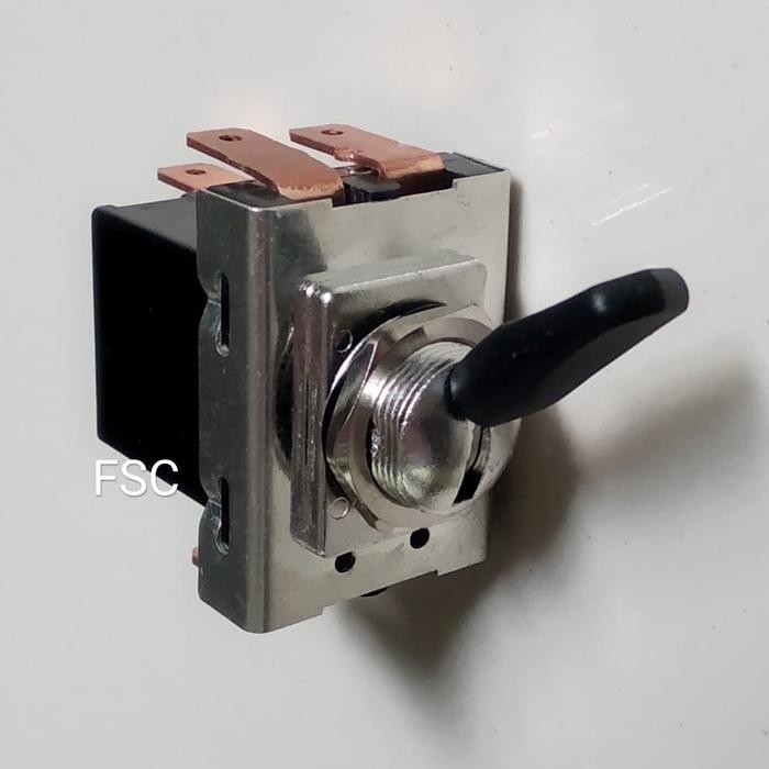 Switch lampu depan 2-klik Land Rover Series saklar lucas toggle seri