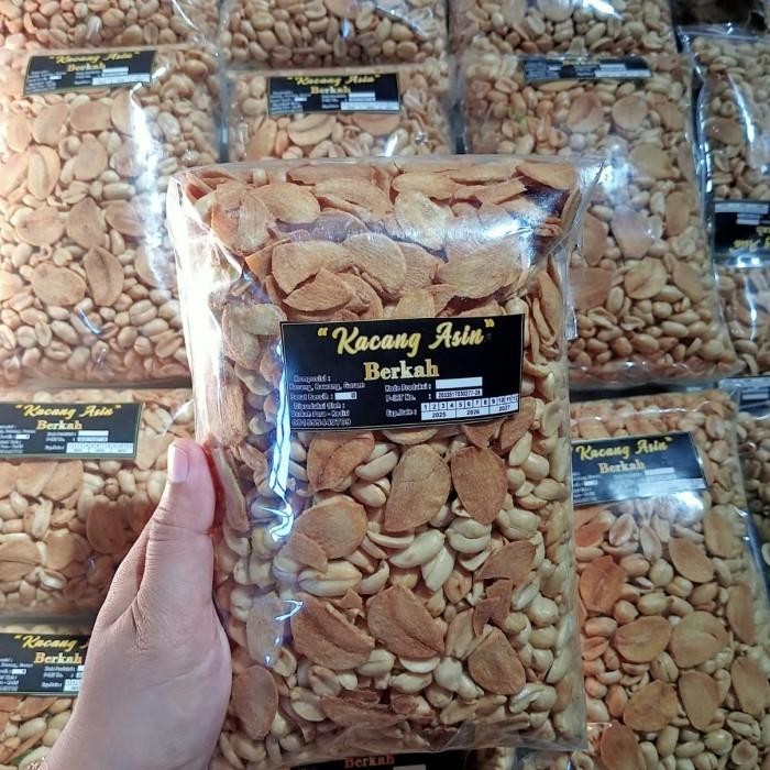 

(Expert) KACANG ASIN BAWANG GORENG 1KG RENYAH GURIH MURAH
