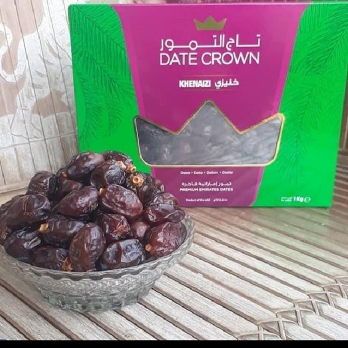 

(Expert) Kurma Khenaizi Date Crown 1kg 1 kg Palm Fruit Frutt Rabbe Khalas Lulu