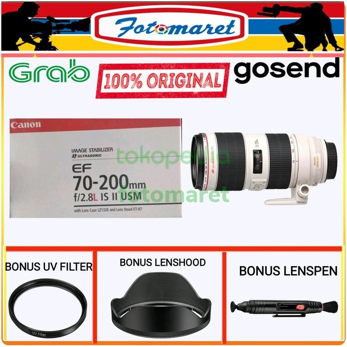 CANON EF 70-200MM F2.8L IS II USM / LENSA CANON 70-200MM F2.8 II USM