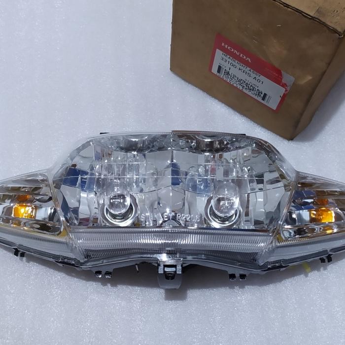 Lampu Depan/Refektor Assy Suprafitx/Fit S Lama/Pertama 33100-KRS-A01 100% Original AHM Honda Genuine