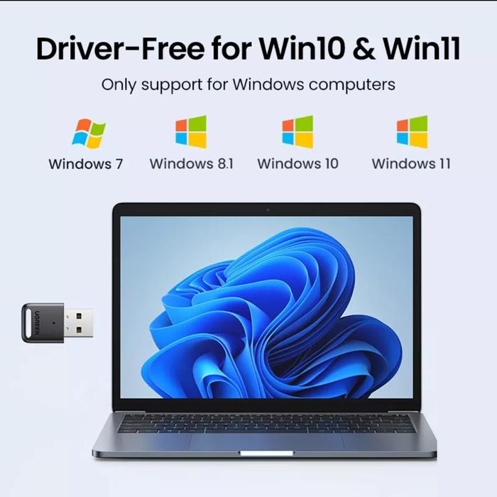 Ugreen Bluetooth 5.3 5.0 Transmitter Receiver- Ugreen Dongle Bluetooth