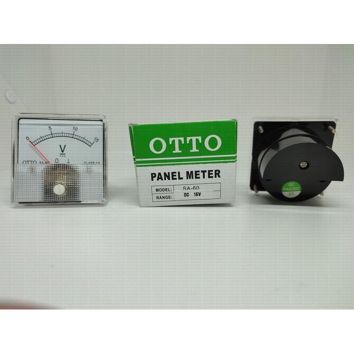 Otto Panel Meter / Amper Ampere Volt Meter Sa-60 Ac/Dc 30A 50A 300V