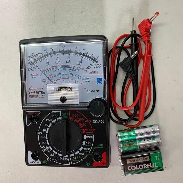 AVOMETER ANALOG MULTIMETER MULTITESTER YX360TR YX 360TR TERMURAH