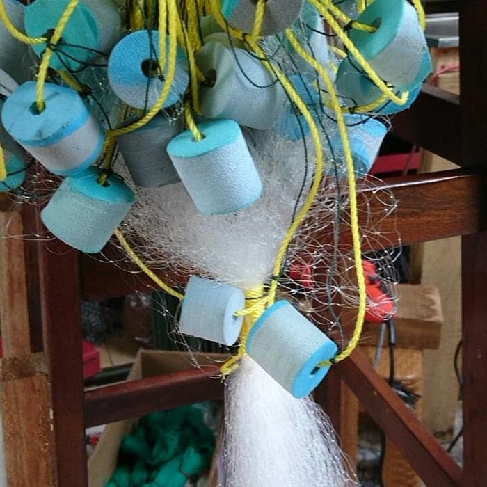 jaring ikan atau jaring bentang jaring rampus