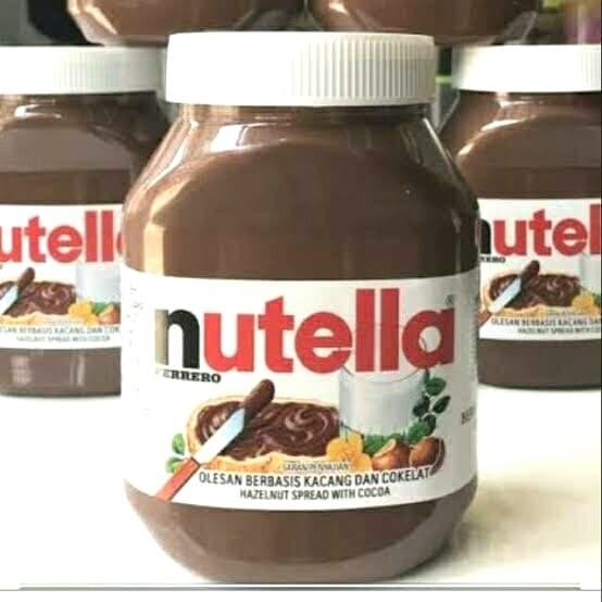 

New Nutella 1 Kg (1000 gram), expired panjang, ada logo BPOM MUI