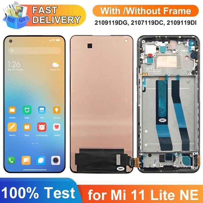 6.55inch Screen for Mi 11 Lite NE Assembly for Xiaomi 11 Lite 5G NE