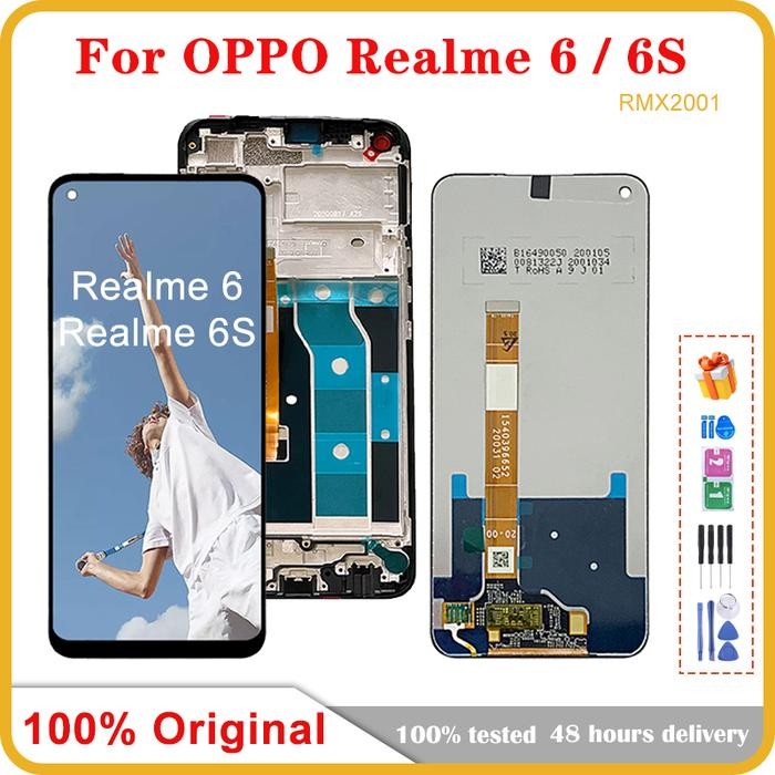 6.5inch Original LCD Display For OPPO Realme 6 LCD Realme 6S LCD Scr