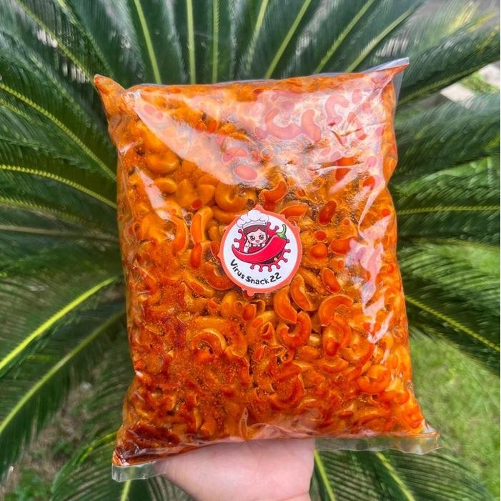 

New Makaroni Cikruh Daun Jeruk 500gr Bumbu Melimpah /// 100% Renyah dan Gurih Snacks Asli