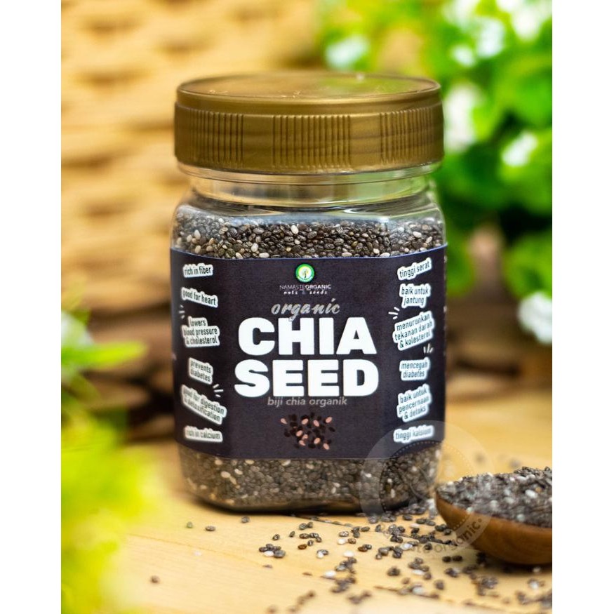 

New ORGANIC CHIA SEED JAR 110GR