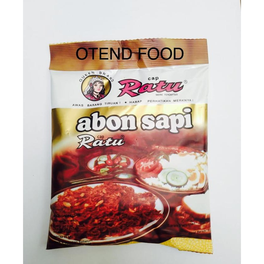 

New Abon Sapi Cap Ratu