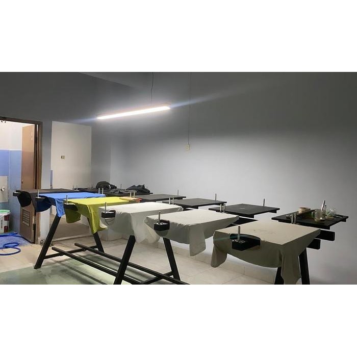 Meja Sablon Thailand 12 Palet 12 Meja 40X60 Meja Afdruk Dtg