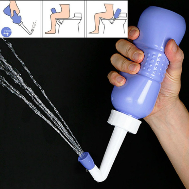 500Ml Portable Bidet Sprayer Leakproof Anal Dou e Hand Held Bidet Anal Wash Shower Enema General