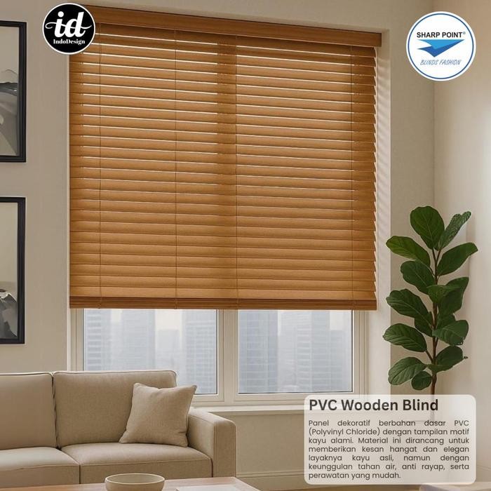 Wooden Pvc Venetian Blind