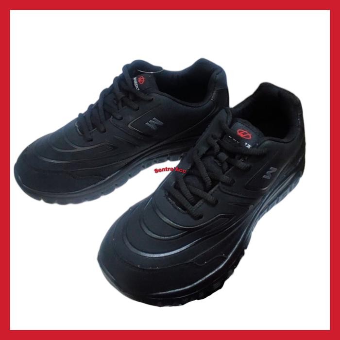 ASLI Sepatu Pria Sepatu Sekolah Sepatu Wukira England Hitam Sepatu Cowok READY STOCK