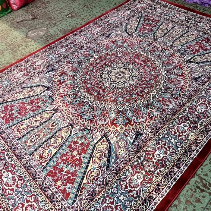 Karpet Permadani Turki Asli Kualitas Super Bagus Size 2X3
