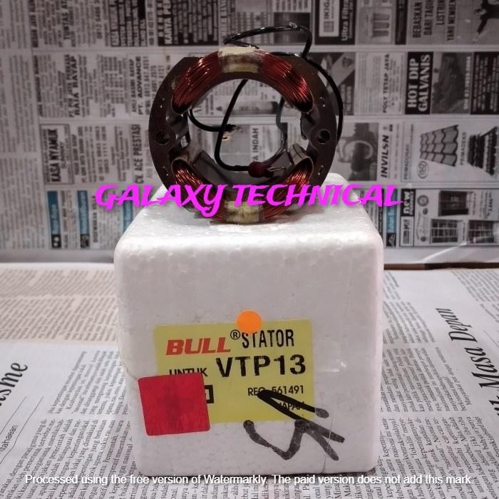 Stator Bor Drill 13Mm Vtp13 Vtp18 Rumah Angker Hitachi Vtp 13 Vtp 18