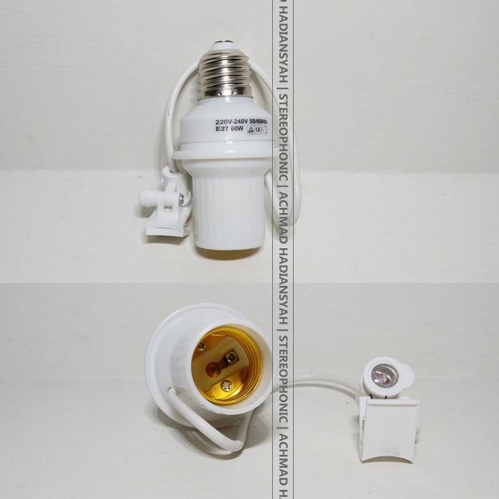 Fitting Sensor Lampu Pioline Fitting Lampu Otomatis Lampu Sensor