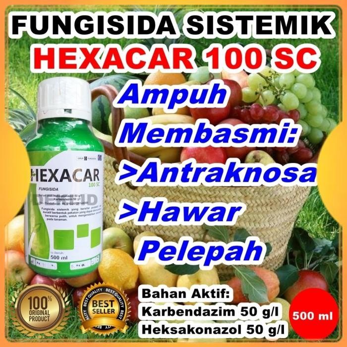 Hexacar 500 Ml Fungisida Sistemik Heksakonazol Karbendazim