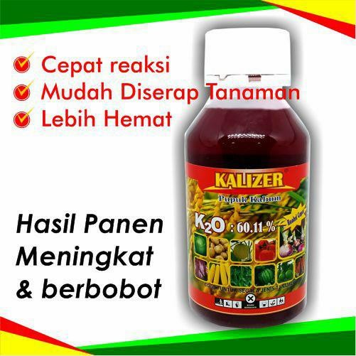 Terlaris Pupuk Kalizer Kcl Cair 1Liter Extra Plus Ga3