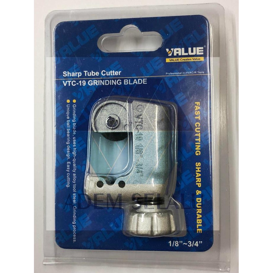 Cutter Pipa AC Value VTC-19 Value Tube Cutter VTC-19 Cutter Pipa Tembaga Merk Value