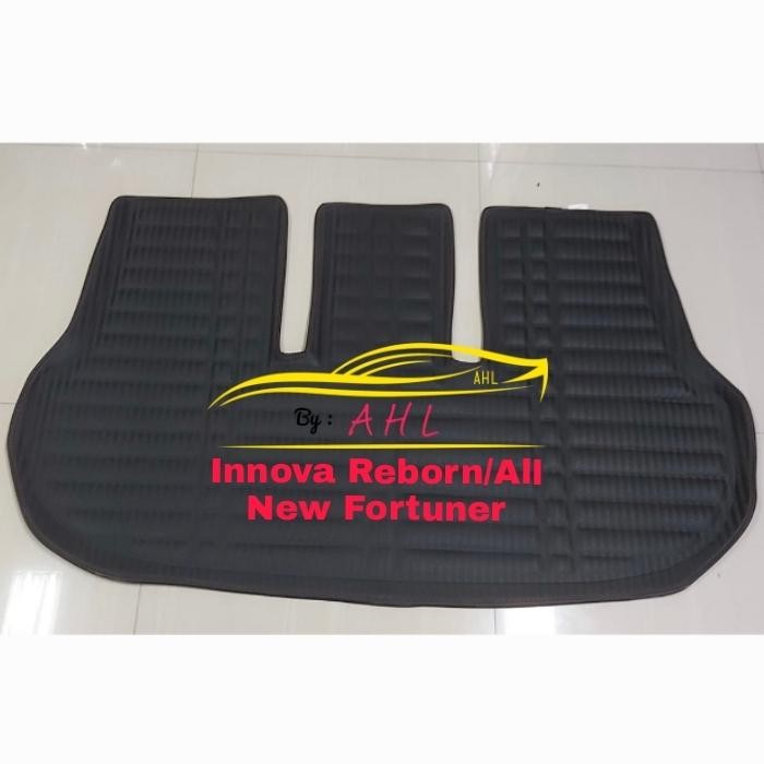 Karpet 5D Premium Bagasi Belakang Mobil Toyota Innova Reborn