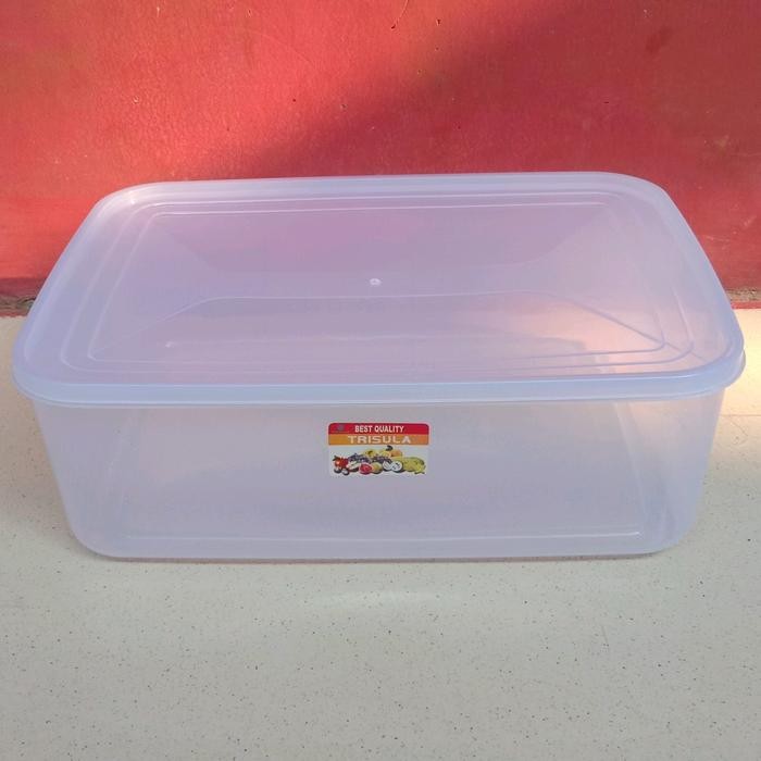 3 pcs Food Box /Tempat Donat/Tempat sosis,sate/ Kotak Makan 3500 ml ( 3,5 L)